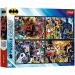 imagen de Batman Héroes y Villanos de Gotham Puzzle de 4x250 piezas - Trefl 1