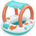 imagen de Bestway: Bote de bebé con ballena y toldo 84 x 67 cm 1