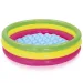 Bestway: Swim Squad™ piscina inflable de colores con tres aros Ø 102x25 cm