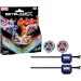 imagen de Beyblade X Marvel Colaboración Capitán América vs Hulk Rojo peonza set – Hasbro 1