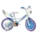 Bicicleta de 14 pulgadas con diseño de Reina de las Nieves - bicicleta Dino Bikes