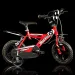 Bicicleta infantil de color rojo tamaño 12 - bicicleta Dino Bikes