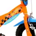 imagen de Bicicleta infantil Hot Wheels de 12” con portabotellas y ruedas laterales en color naranja-negro – bicicleta Dino Bikes 4