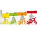 imagen de Bicicleta infantil roja-azul de Patrulla Canina tamaño 10 - bicicleta Dino Bikes 2