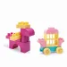 imagen de Bloques para Niños elementos de construcción en colores pastel set de 50 piezas - Wader 5