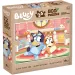 imagen de Bluey 2 en 1 24 piezas Eco mini rompecabezas y colorear 35x25cm - Lisciani 1