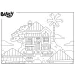imagen de Bluey cuento de la noche 2 en 1 rompecabezas y colorear 24 piezas 35x25cm - Lisciani 3