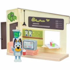 imagen de Bluey: Juego de tienda de jugos con figura de Bluey 3