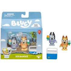 imagen de Bluey: Paquete de figuras de personajes dobles - Helado 2