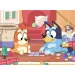 imagen de Bluey y sus amigos 2 en 1 rompecabezas maxi de 4x48 piezas y libro para colorear 35x25cm - Lisciani 3