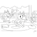 imagen de Bluey y sus amigos 2 en 1 rompecabezas maxi de 4x48 piezas y libro para colorear 35x25cm - Lisciani 5