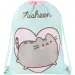 Bolsa de deporte Pusheen menta, mochila 34x43cm