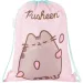 Bolsa de deporte rosa Pusheen, mochila 34x43cm