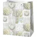 Bolsa de regalo de color blanco 11x6x14cm