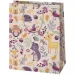 Bolsa de regalo exclusiva de tamaño gigante de animales del bosque Green Grass 33x15x44cm