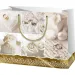Bolsa de regalo exclusiva grande con diseño de boda 27x14x33cm