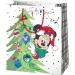 Bolsa de regalo gigante con diseño navideño de Mickey Mouse 40x56x20cm