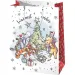 Bolsa de regalo gigante de Navidad de Winnie the Pooh 40x56x20cm