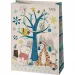 Bolsa de regalo premium grande con diseño de Winnie the Pooh Green Grass 26x14x33cm