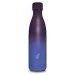 Botella de metal de doble pared azul-púrpura 500ml