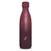 Botella de metal de doble pared color burdeos 500ml