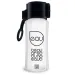 Botella negra transparente 450ml