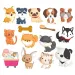 imagen de Buddy&Barney: Set de pegatinas que cambian de color para azulejos - Patitas embarradas 2