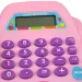 imagen de Caja registradora electrónica rosa con luz y sonido, con dinero de juguete 25x14cm 3