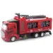 Camión de bomberos con tracción a retroceso, luz y sonido 1/48