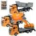 imagen de Camión de Conductor: Set de camión de construcción con ruedas de 3 piezas de 19 cm 1