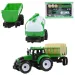 imagen de Camión de granjero: Set de tractor agrícola con remolques de 28cm 1