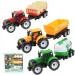 imagen de Camión de granjero: Set de tractor de granjero de tres piezas con remolque de 28 cm 1