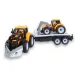 imagen de Camión de Ingeniería: Set de maquinaria de dos piezas con remolque de troncos y tractor con remolque 2