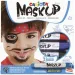 Carioca Maskup: Set de pintura facial de pirata con 3 colores