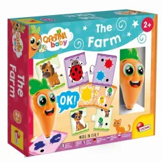 imagen de Carotina baby: Un juego de habilidades de granja con lápiz interactivo - Lisciani 1