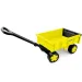 Carrito de mano amarillo con capacidad de carga de 60 kg - Wader