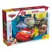 imagen de Cars 2 en 1 maxi puzzle y libro para colorear de 24 piezas 70x50cm - Lisciani 1