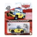 Cars 3: Dexter Hoover personaje cochecito con bandera a cuadros 1/55 - Mattel