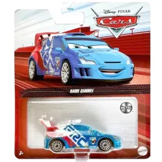 Cars: Raoul Caroule coche de personaje azul-blanco 1/55 - Mattel
