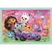 imagen de Casa de muñecas Gabi 4 en 1 Supercolor puzzle - Clementoni 3