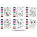 imagen de Casa de muñecas Gabi – ¡Pinta con agua! Set de pintura creativa de 6 páginas con pincel 2