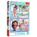 imagen de Casa de muñecas Gabi un día de juego puzzle de 2x70 piezas - Trefl 1