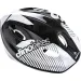 Casco negro-blanco