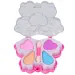 imagen de Chica Linda: Set de maquillaje con paleta en forma de flor y mariposa y accesorios 2