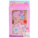 imagen de Chica Linda: Set de maquillaje con paleta en forma de flor y mariposa y accesorios 5
