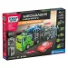 imagen de Ciencia y Juego: Taller Mecánico - Kit de Construcción de Transporte de Autos de Dos Niveles - Clementoni 1