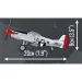 imagen de COBI: avión de construcción Mustang P-51D „TOP GUN: Maverick” (5847) 2
