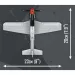 imagen de COBI: avión de construcción Mustang P-51D „TOP GUN: Maverick” (5847) 3