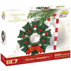 imagen de COBI: Corona festiva adorno de árbol de Navidad juego de construcción (20009) 1