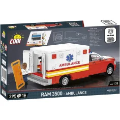 imagen de COBI: Dodge RAM 3500 camión de rescate juguete de construcción (24609) 3